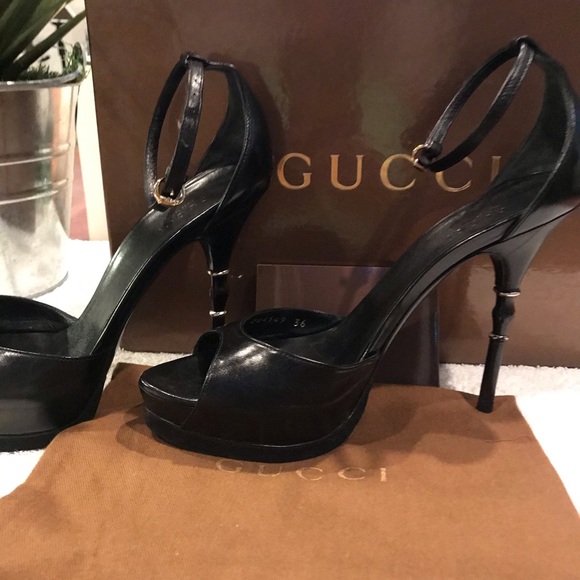 Gucci stacks heels - Picture 3 of 11